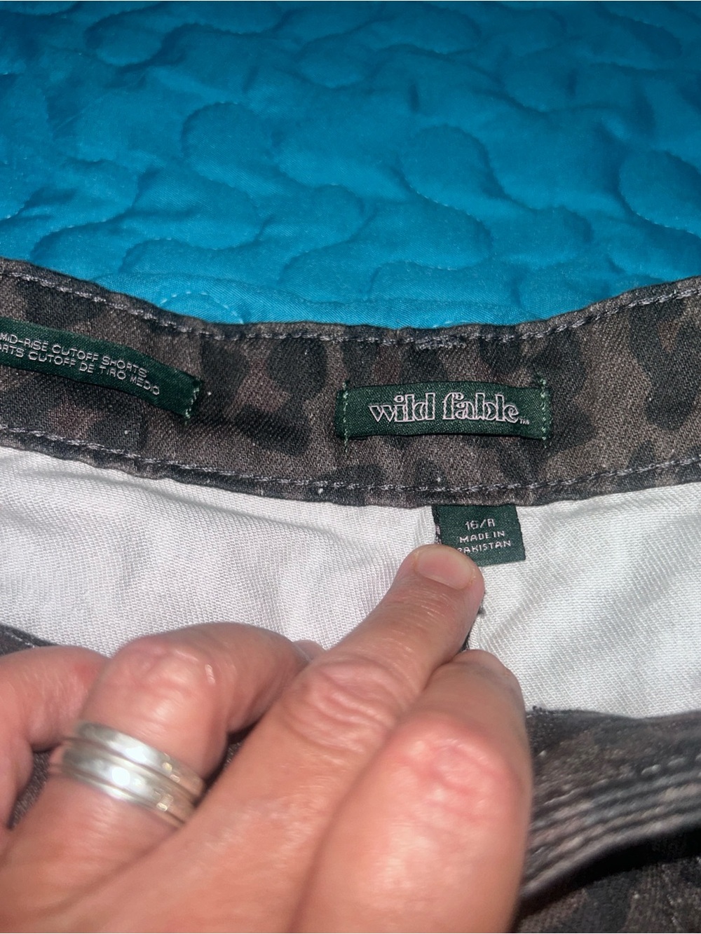 Women’s Leopard Print Casual Shorts - Picture 3 of 4